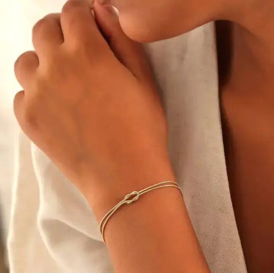 Cross Design Snake Bone Chain Bracelet