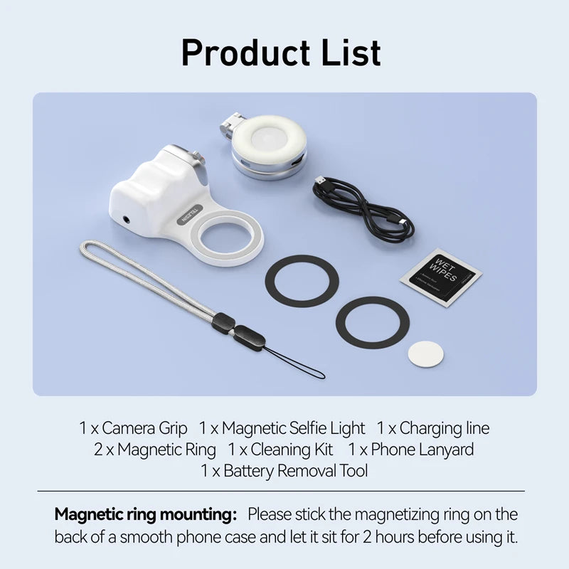 Magnetic Phone Camera Controller