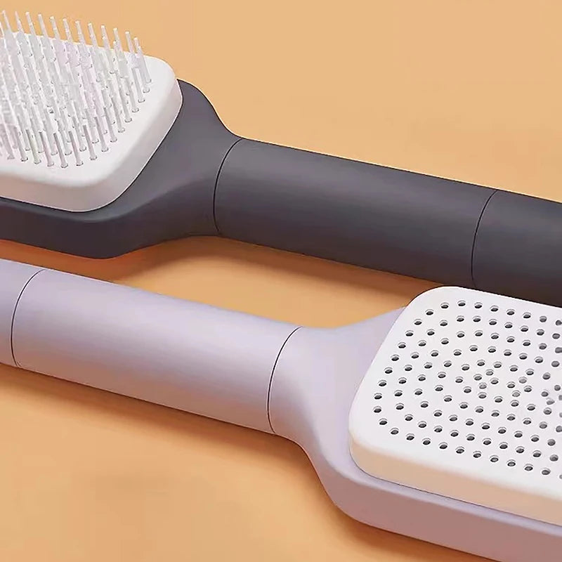 Rotating lifting hair comb