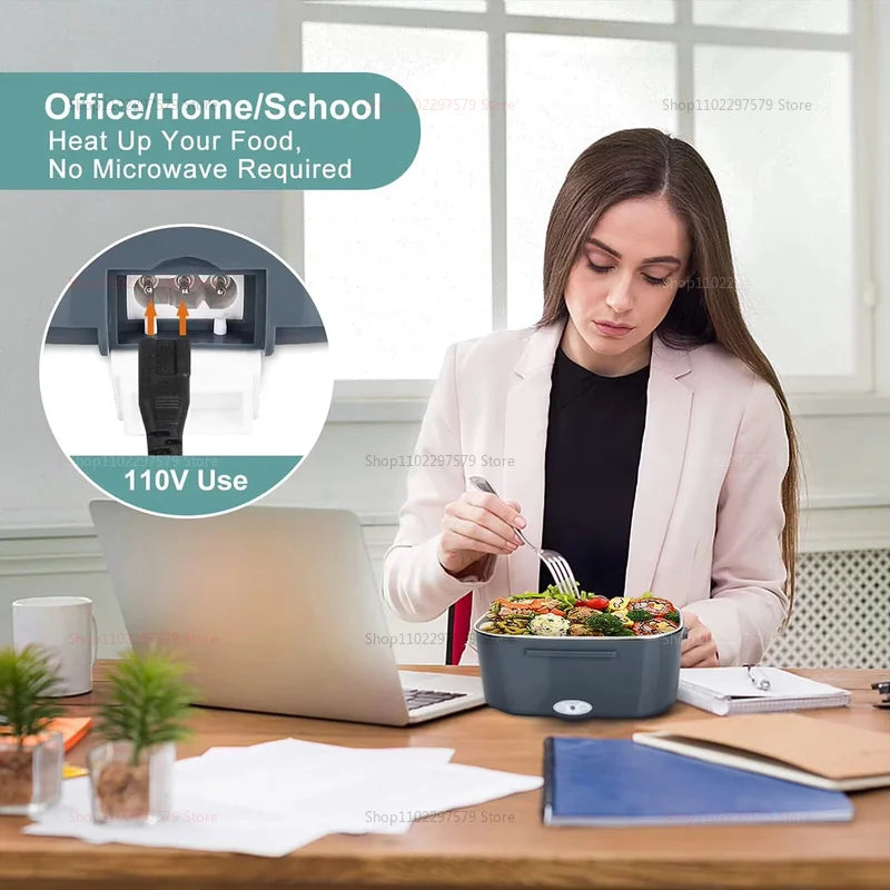 Electric Self-Heating Heated Lunch Box