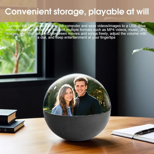Personalized 3D Crystal Ball