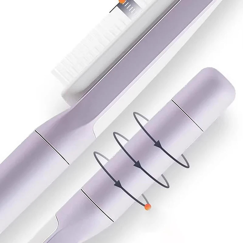 Rotating lifting hair comb