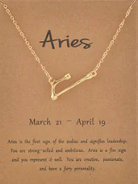 Zodiac Constellation Necklace - Collarbone Chain