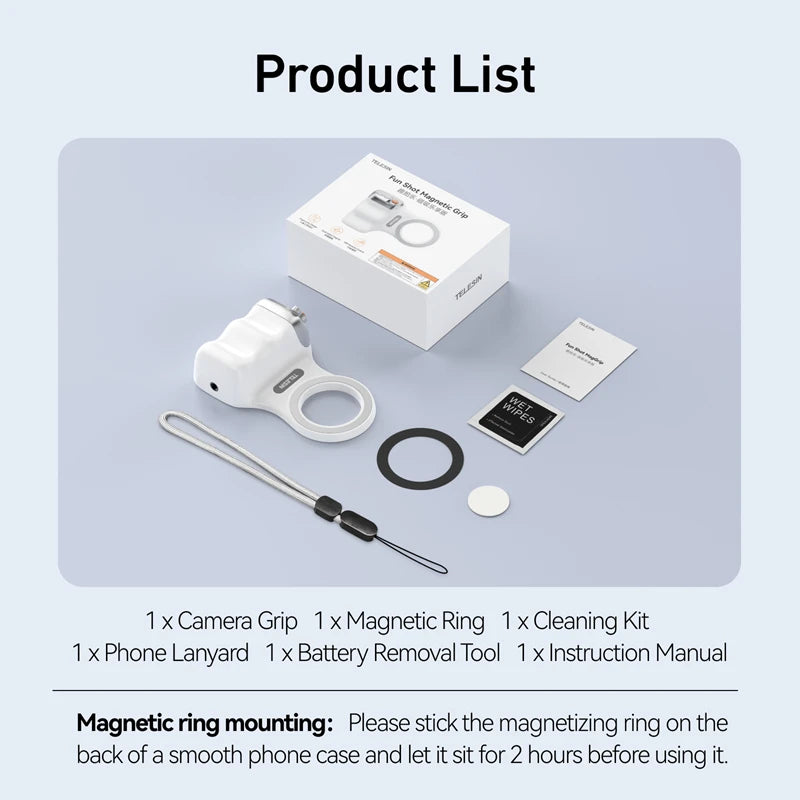 Magnetic Phone Camera Controller